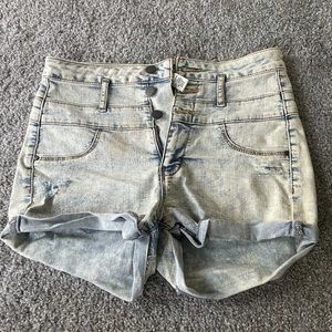 High Waisted Jean Shorts